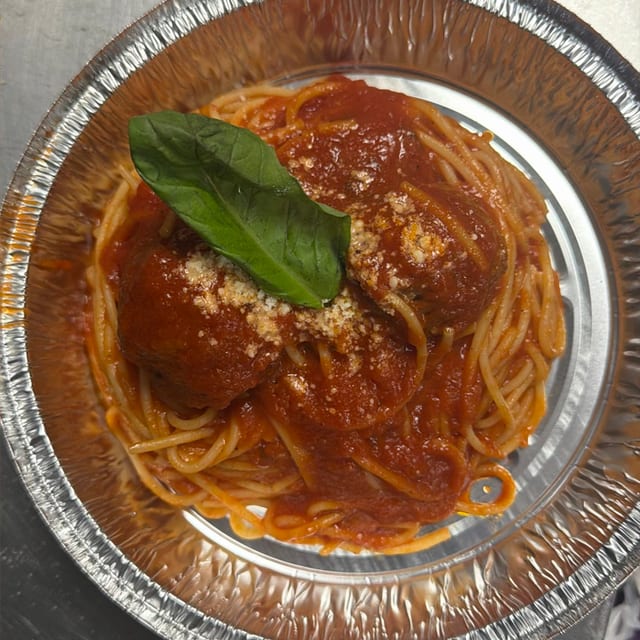 Spaghetti with Meatballs.