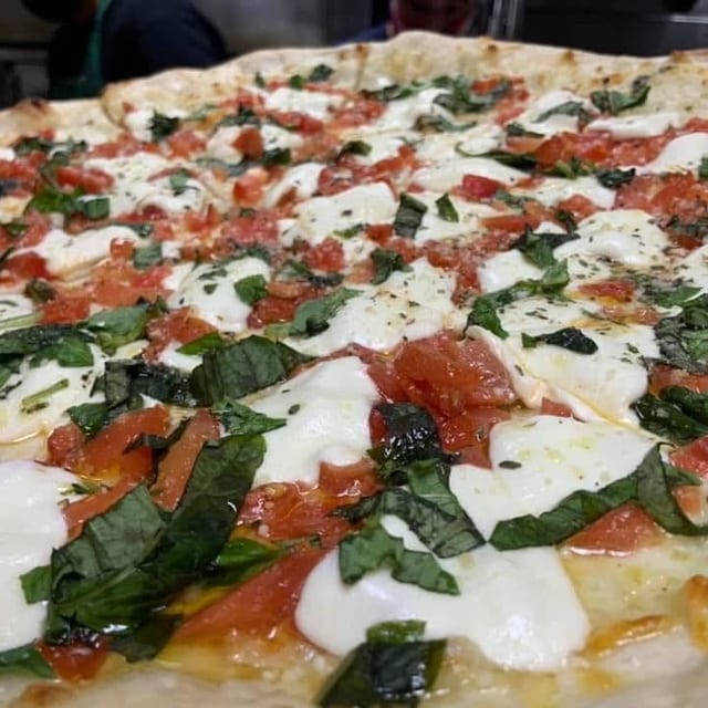 24" Extra Large Caprese Pizza.
