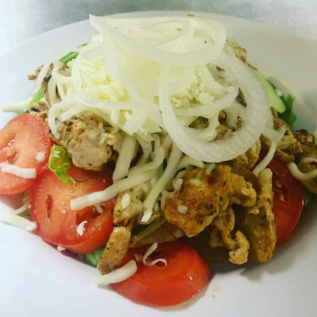 Grilled Chicken Salad.